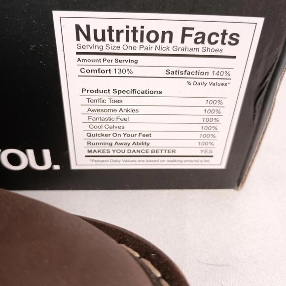 Nick Graham Men’s Riley Brown Lace Up Ankle Boots Size 9 New in Box - Picture 9 of 9